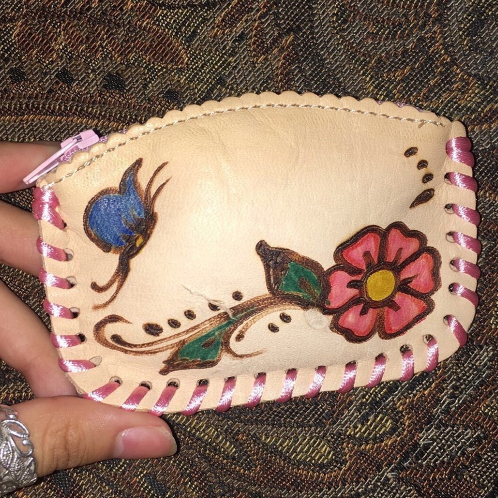 AUTHENTIC LEATHER COIN POUCH✨